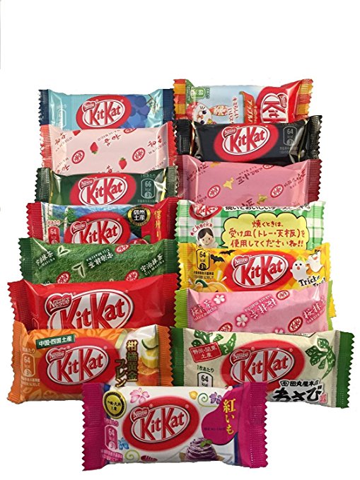 Multiple Flavours Kit Kats