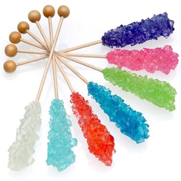 Rock Candy Sticks