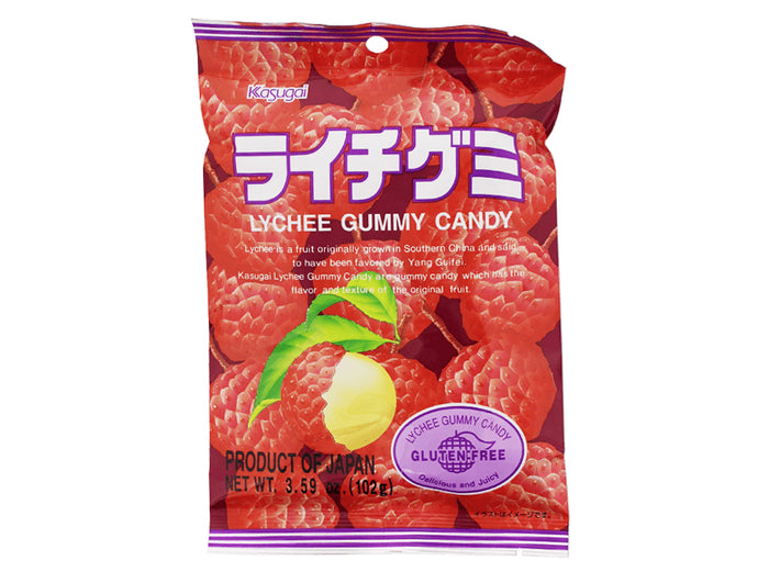 Lychee gummy candies